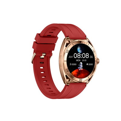 購入 DW16PRO スマートウォッチ 3D UI ダイナミックウォッチ PVD メタルフレーム HD ブルートゥースコール AOD オンライン製造