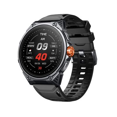 購入 KW348 睡眠追跡,ナビゲーション,AI搭載のスマートウォッチ 5ATM 防水評価とメディアストレージ オンライン製造