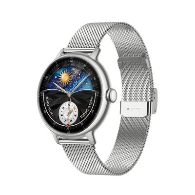 KW60A マックス レディース クラシックスタイル スマートウォッチ 1.19 インチ 女性用 健康用 スマートウォッチ IP68 防水 GPS スポーツ用 レディース スマートウォッチ